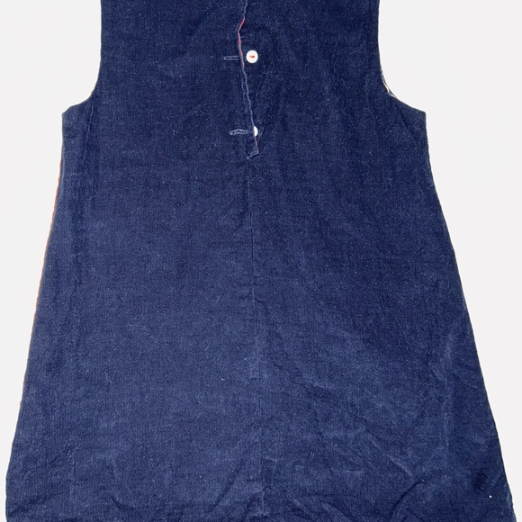 The Beaufort Bonnet Company red/blue corduroy jumper sz 7 EUC - Picture 4 of 5